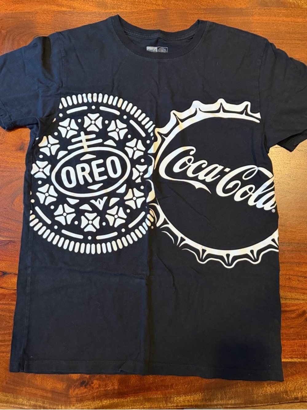 Coca Cola x OREO Tee with White Graphic Logos